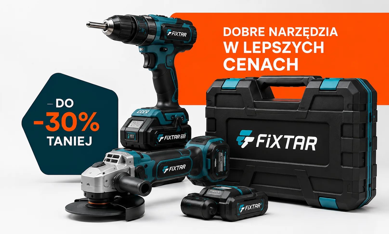 Promocja FIXTAR — dobre narzędzia w lepszych cenach, rabaty do -30%
